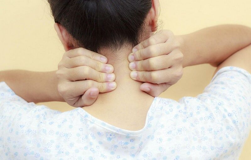 Masaxe cervical para a dor